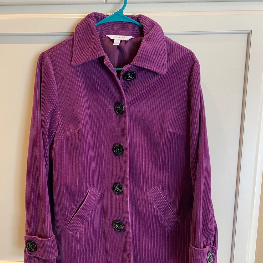 Purple coat